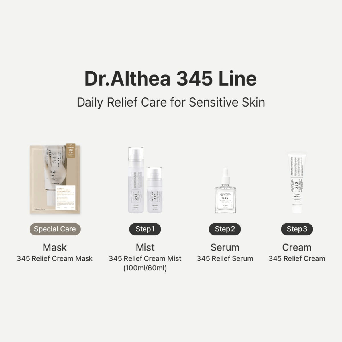 Dr. Althea 345 Relief Cream 50ml - cosmadic
