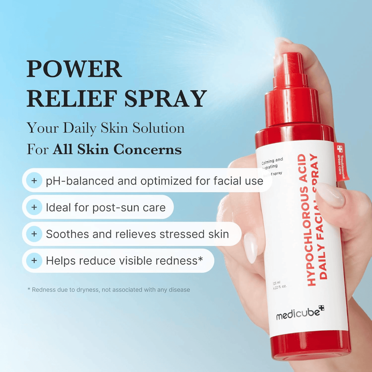 Medicube Hypochlorous Acid Daily Facial Spray 125ml