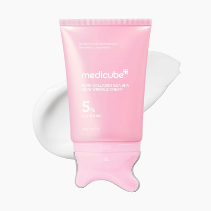 Medicube PDRN Collagen Gua Sha Neck Wrinkle Cream 90g - cosmadic