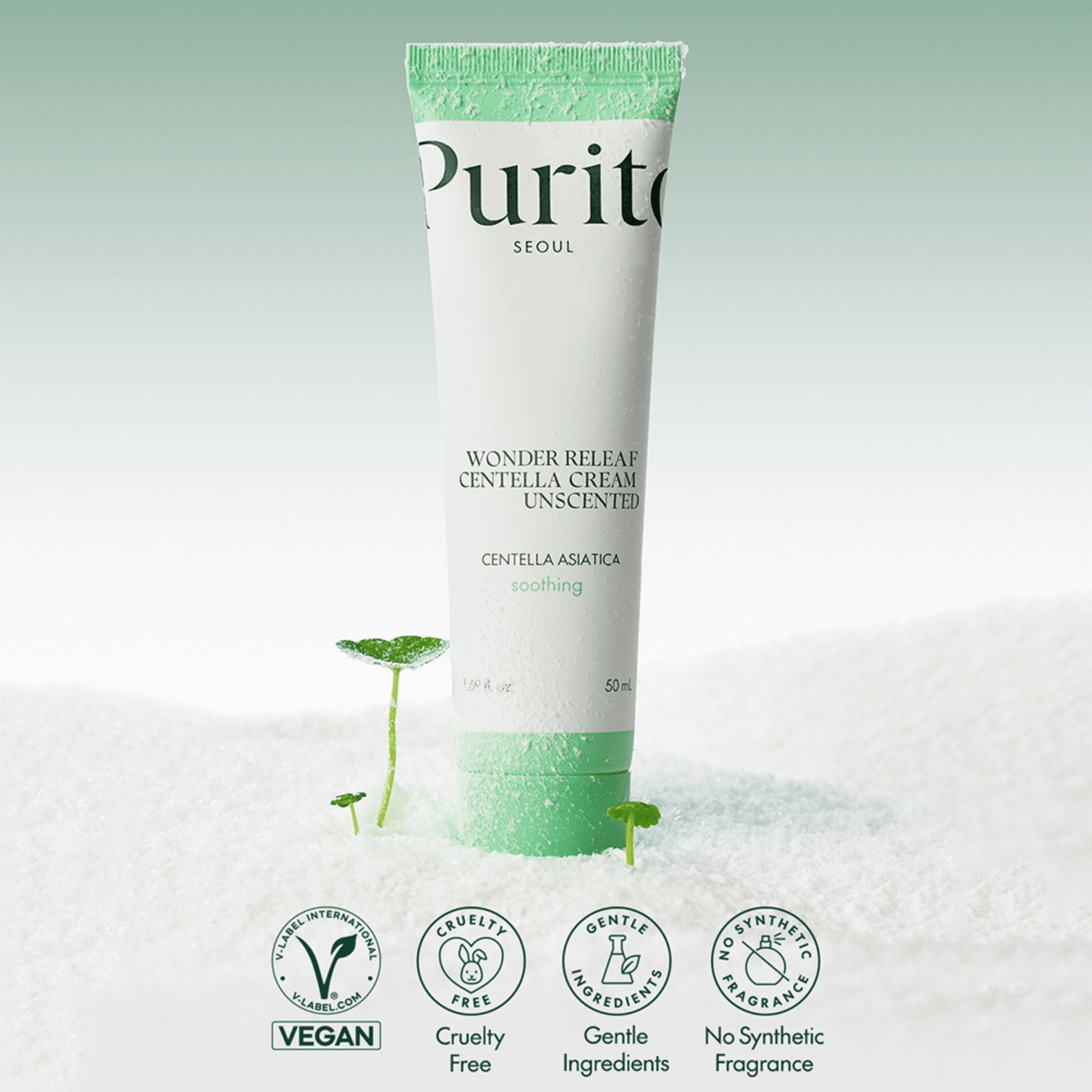 Purito Wonder Releaf Centella Cream Unscented 50ml