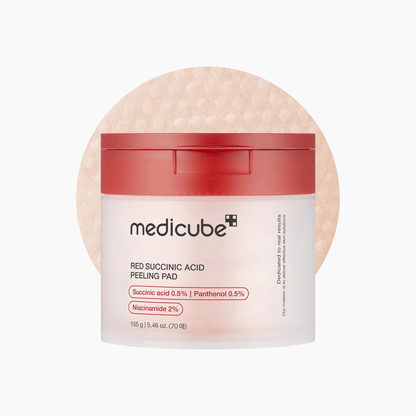 Medicube Red Succinic Acid Peeling Pad (70 Pads) - cosmadic
