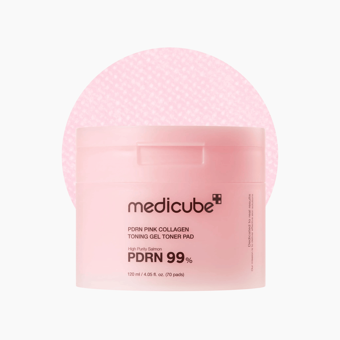 Medicube PDRN Pink Collagen Toning Gel Toner Pad (70 pads) - cosmadic