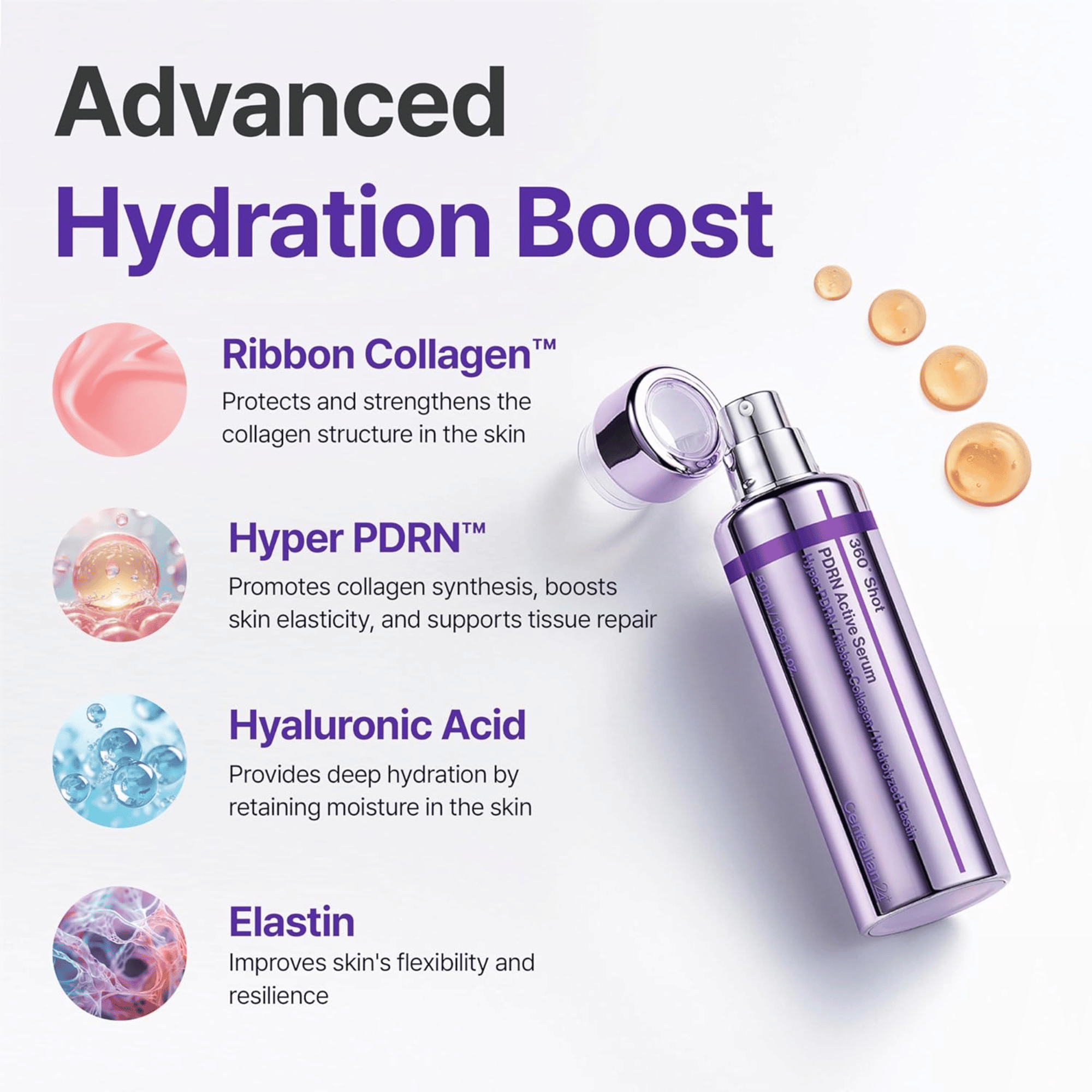 Centellian24 360 Shot PDRN Active Serum 50ml - cosmadic