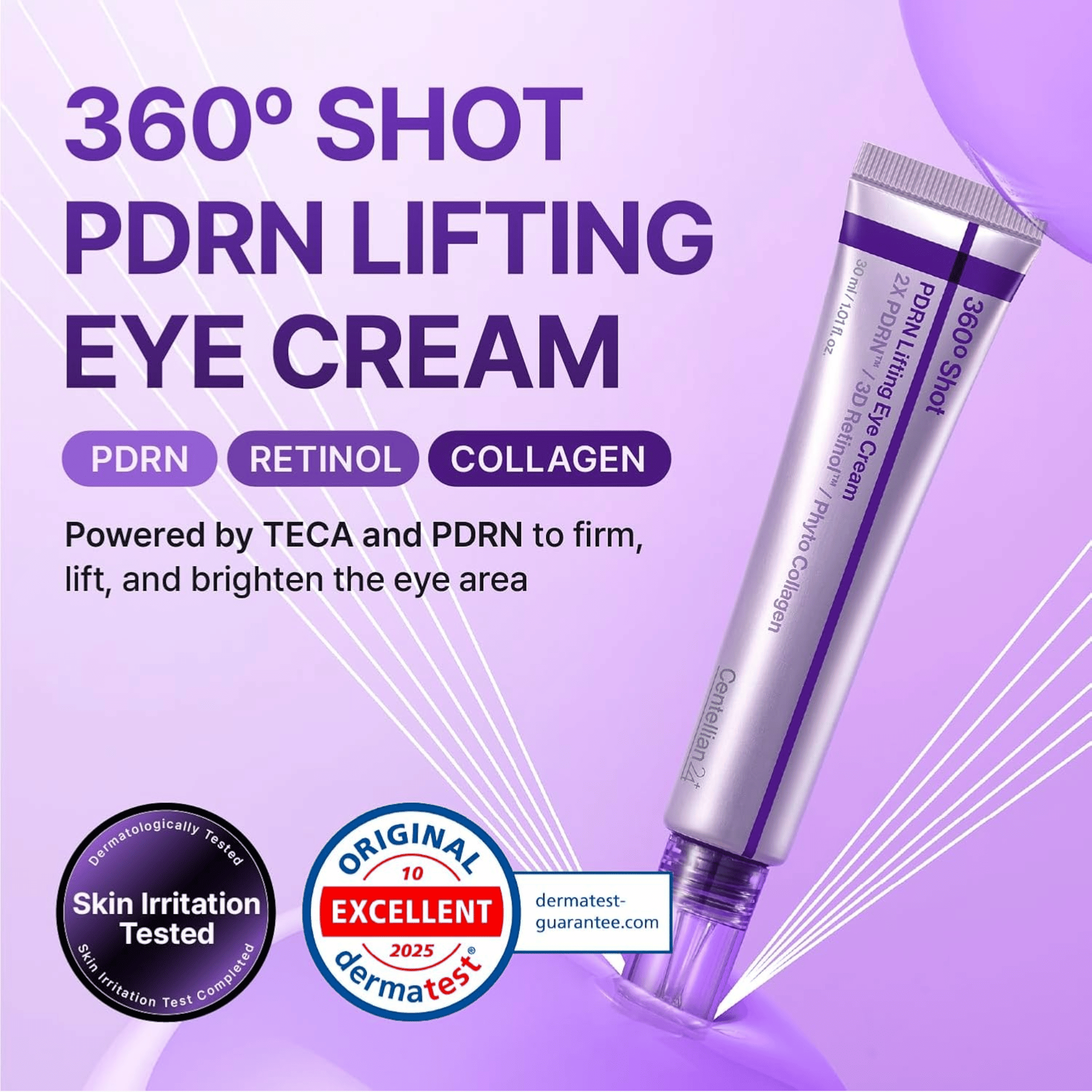 Centellian24 360 Shot PDRN Lifting Eye Cream 30ml - cosmadic