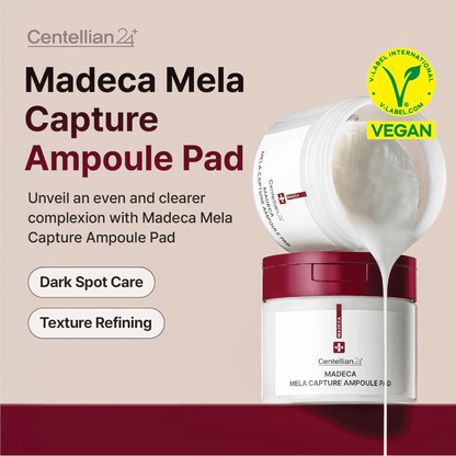 Centellian 24 Madeca Mela Capture Ampoule Pad (60 Pads) - cosmadic