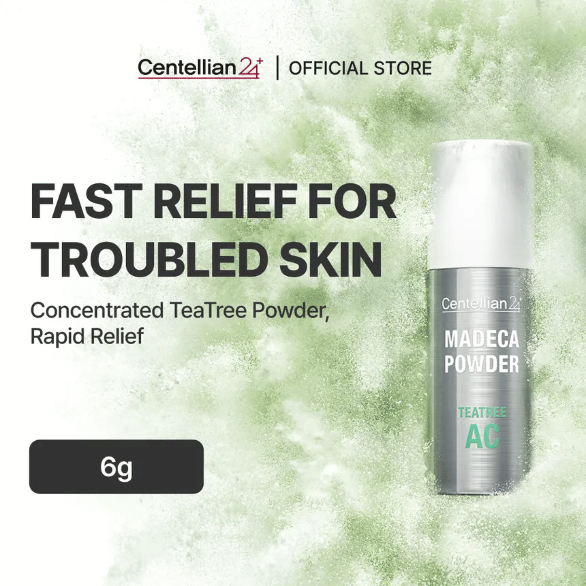 Centellian24 Madeca Powder Teatree AC 6g - cosmadic