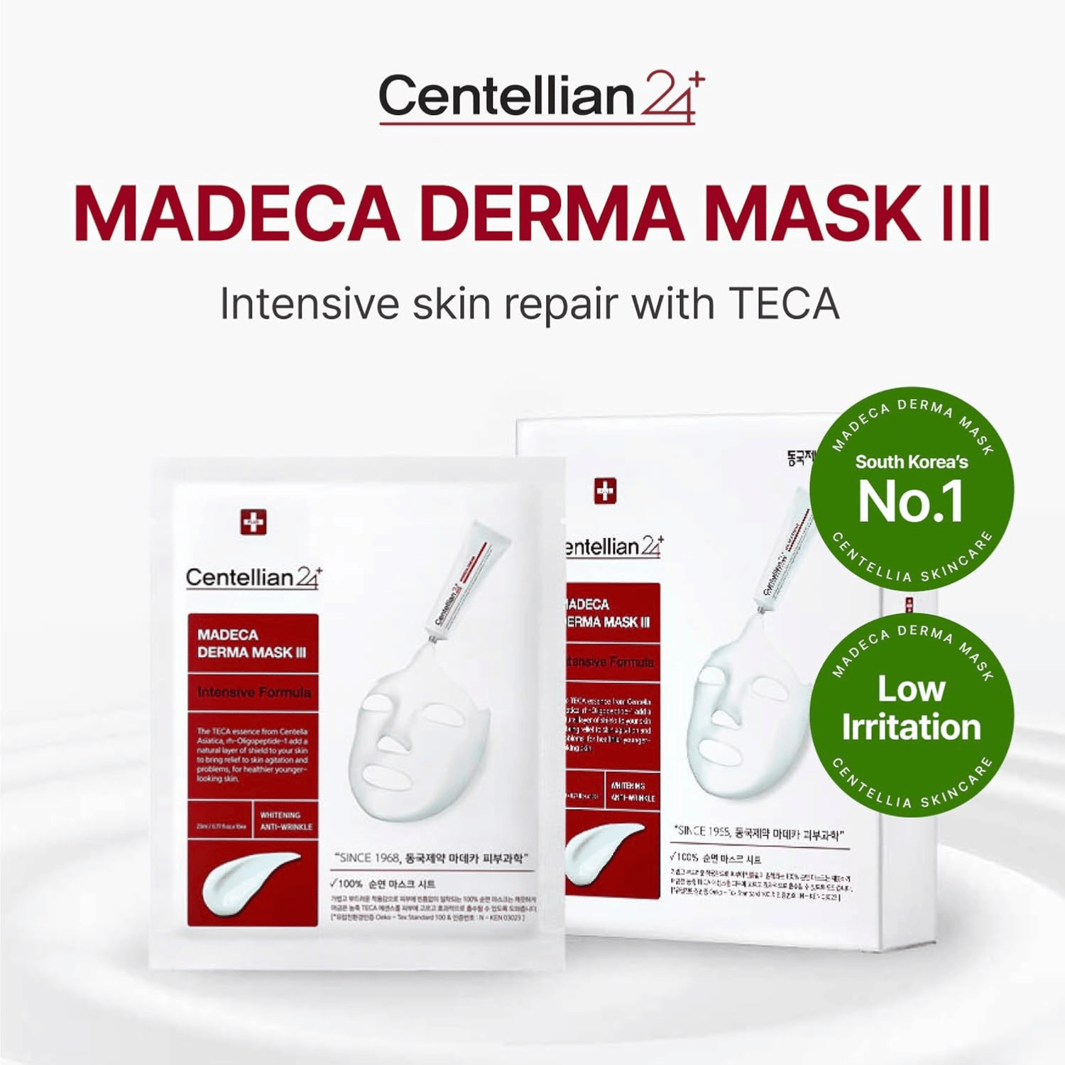 Centellian24 Madeca Derma Mask III Intensive Formula 10 Stück - cosmadic