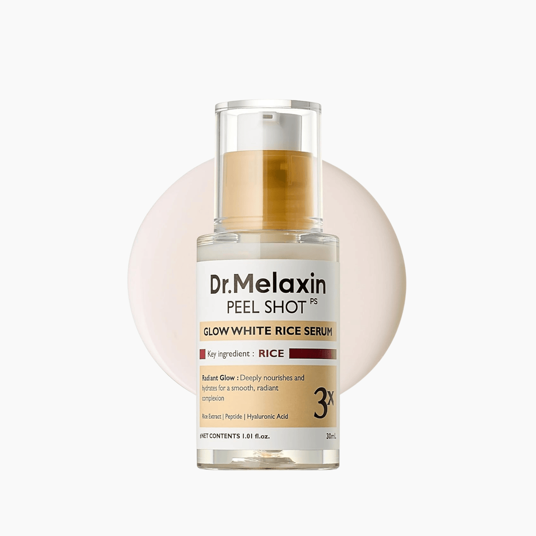 Dr.Melaxin Peel Shot Glow White Rice Serum 30ml - cosmadic