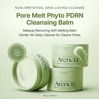 Arencia Pore Melt Phyto PDRN Cleansing Balm 90ml - cosmadic