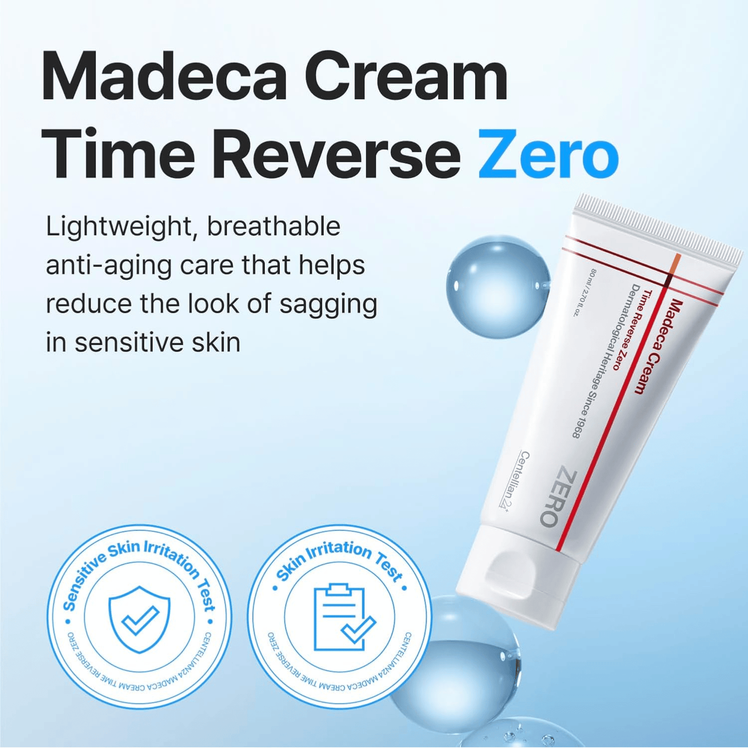 Centellian24 Madeca Cream Time Reverse Zero 80ml - cosmadic