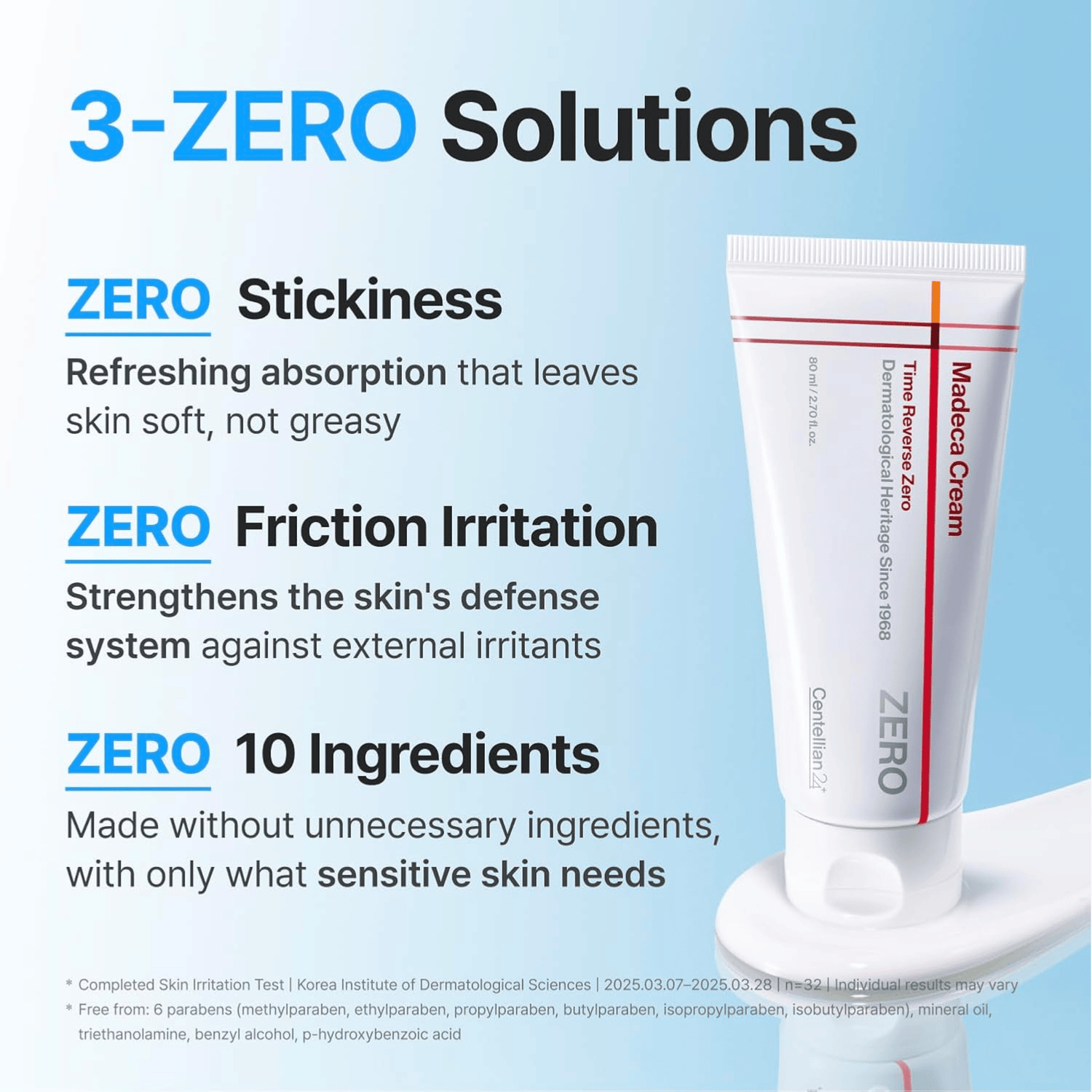 Centellian24 Madeca Cream Time Reverse Zero 80ml - cosmadic