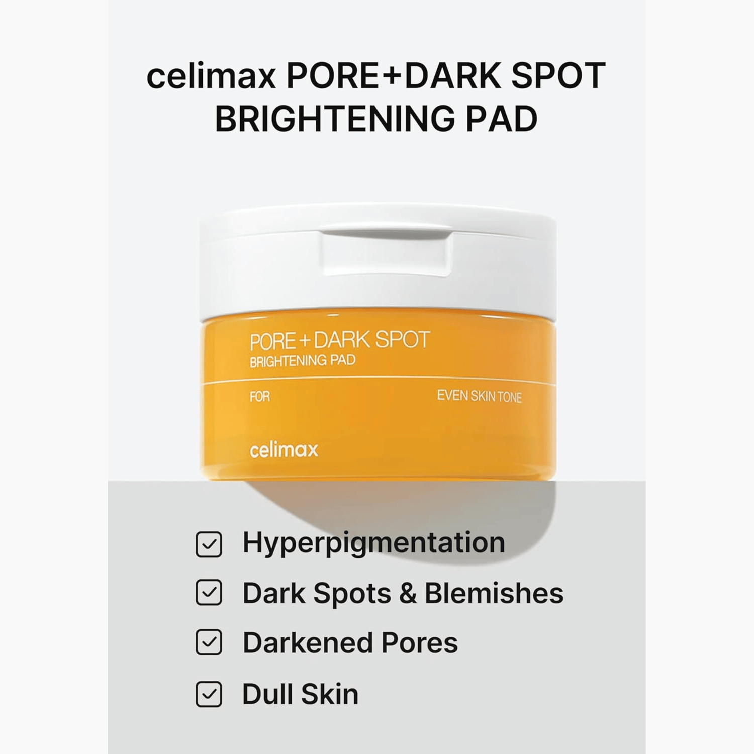 Celimax Pore+Dark Spot Brightening Pad 100ml 40 Pads - cosmadic