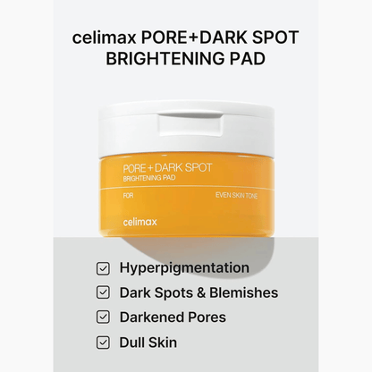 Celimax Pore+Dark Spot Brightening Pad 100ml 40 Pads - cosmadic