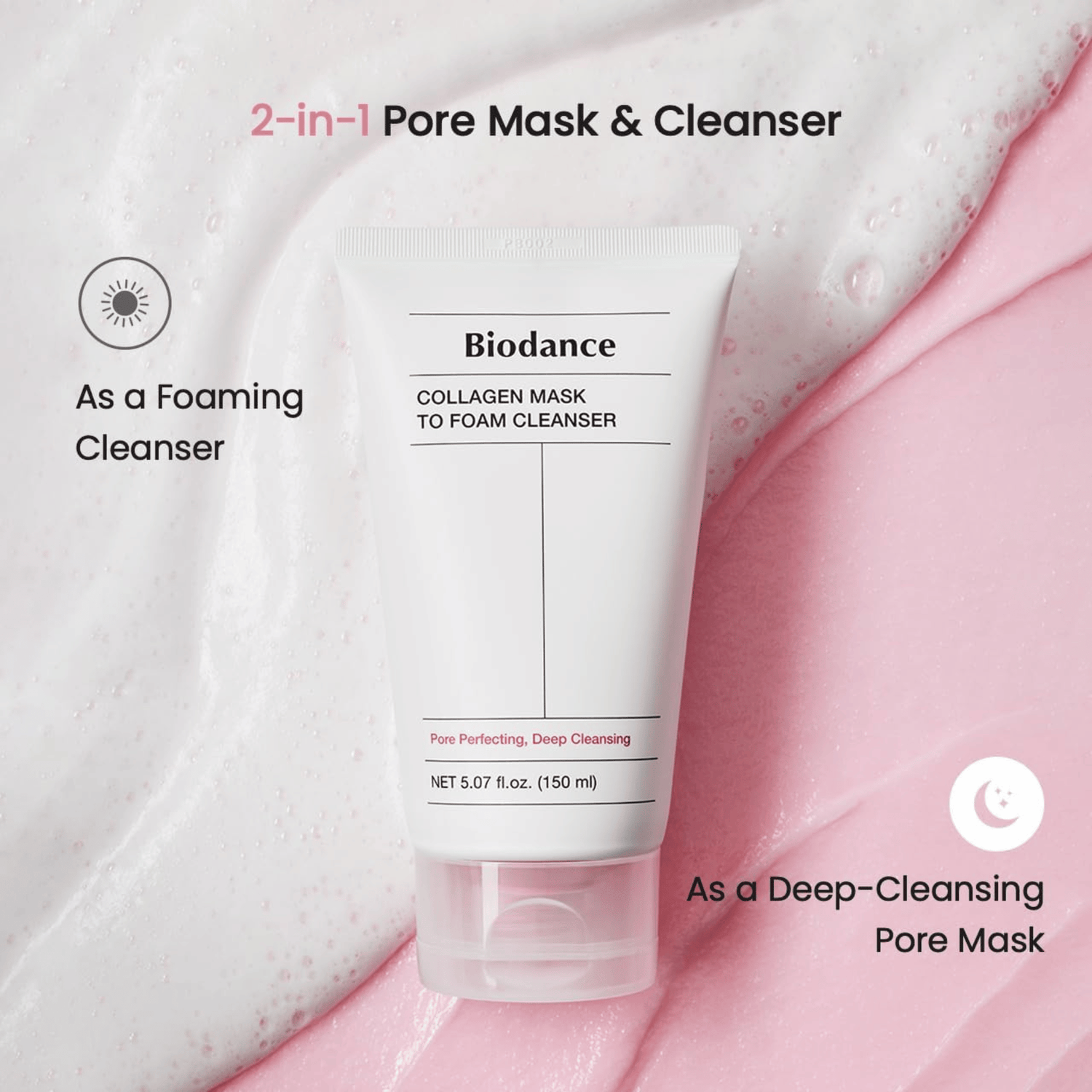 Biodance Collagen Mask To Foam Cleanser 150ml - cosmadic