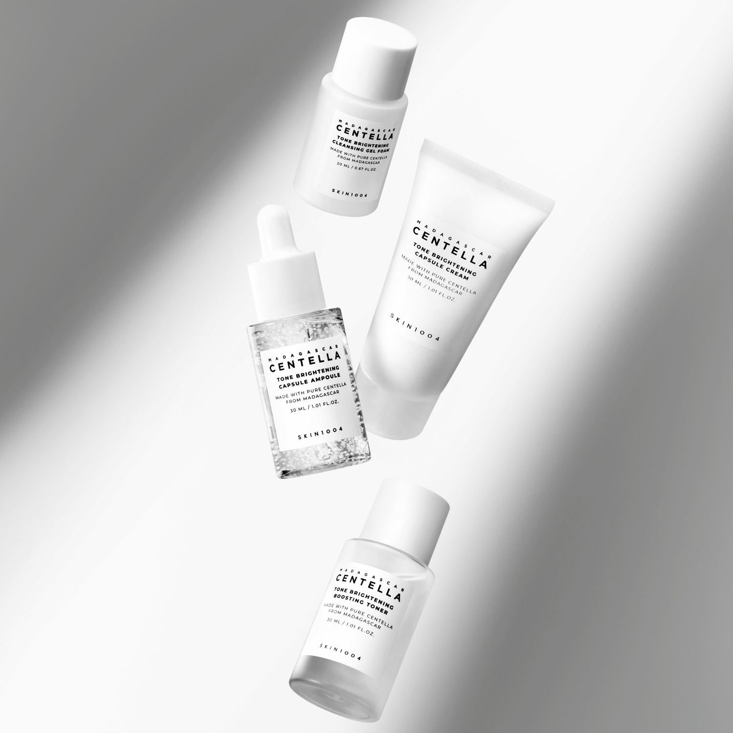 Skin1004 Madagascar Centella Tone Brightening Travel Kit - cosmadic