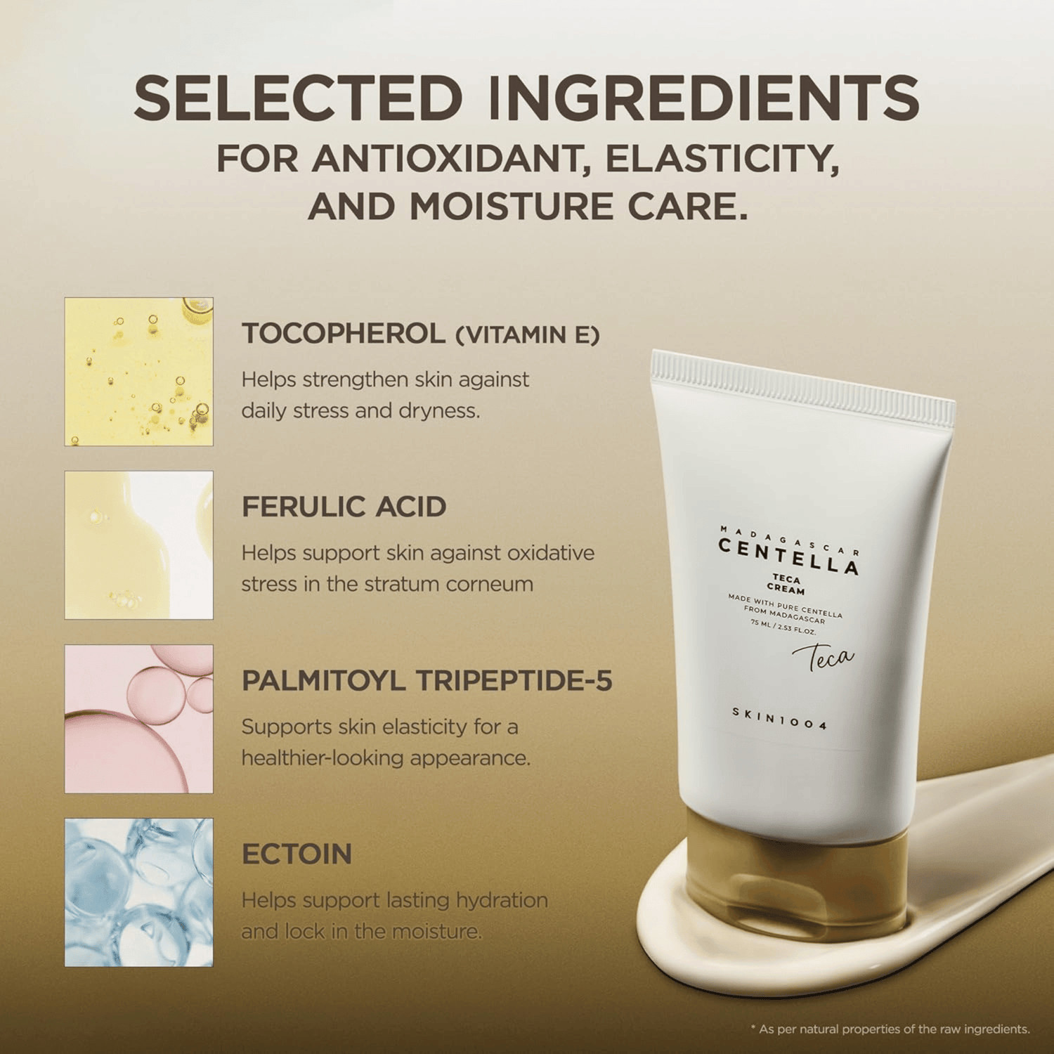 Skin1004 Madagascar Centella Teca Cream 75ml - cosmadic