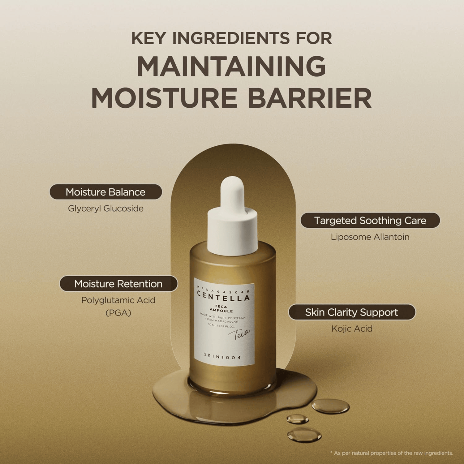 Skin1004 Madagascar Centella Teca Ampoule  50ml - cosmadic
