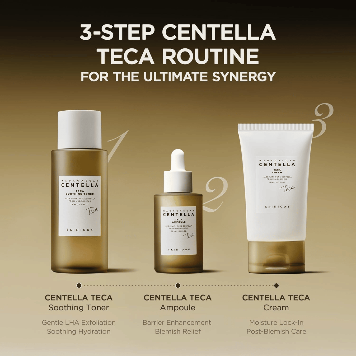 Skin1004 Madagascar Centella Teca Ampoule  50ml - cosmadic