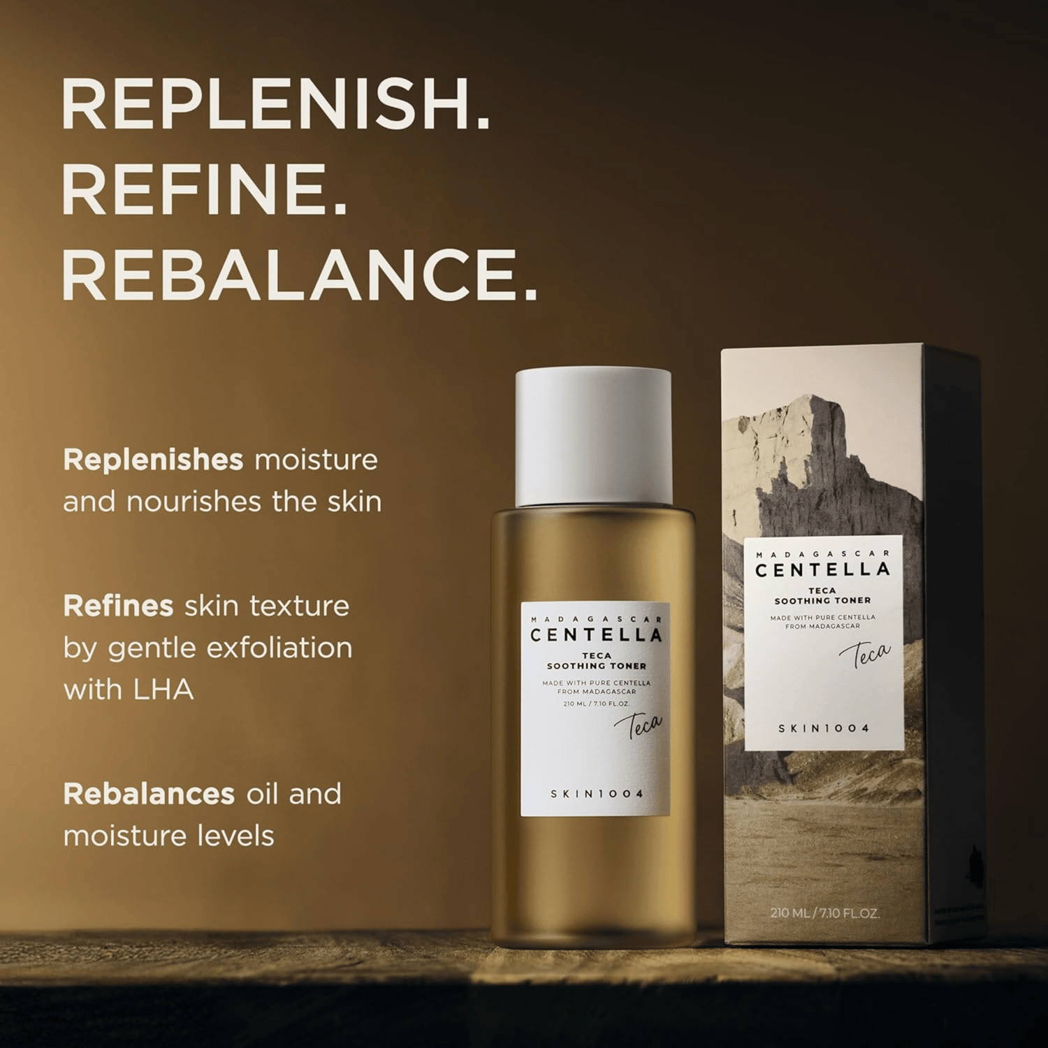 Skin1004 Madagascar Centella Teca Soothing Toner 210ml - cosmadic