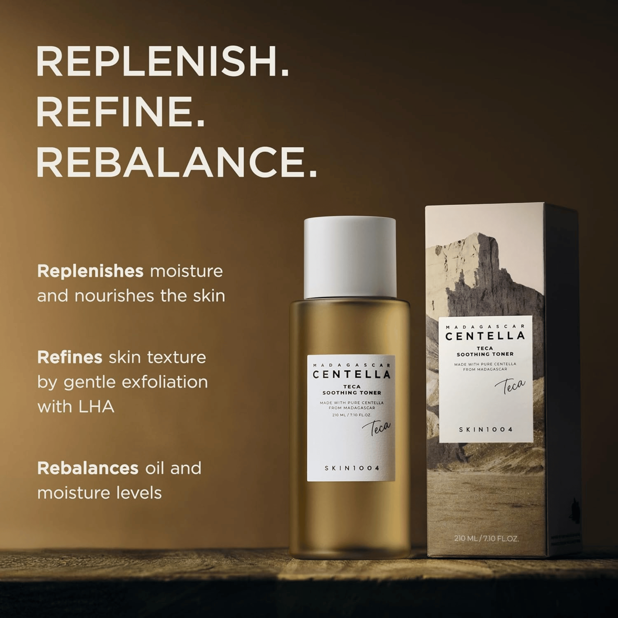 Skin1004 Madagascar Centella Teca Soothing Toner 210ml - cosmadic
