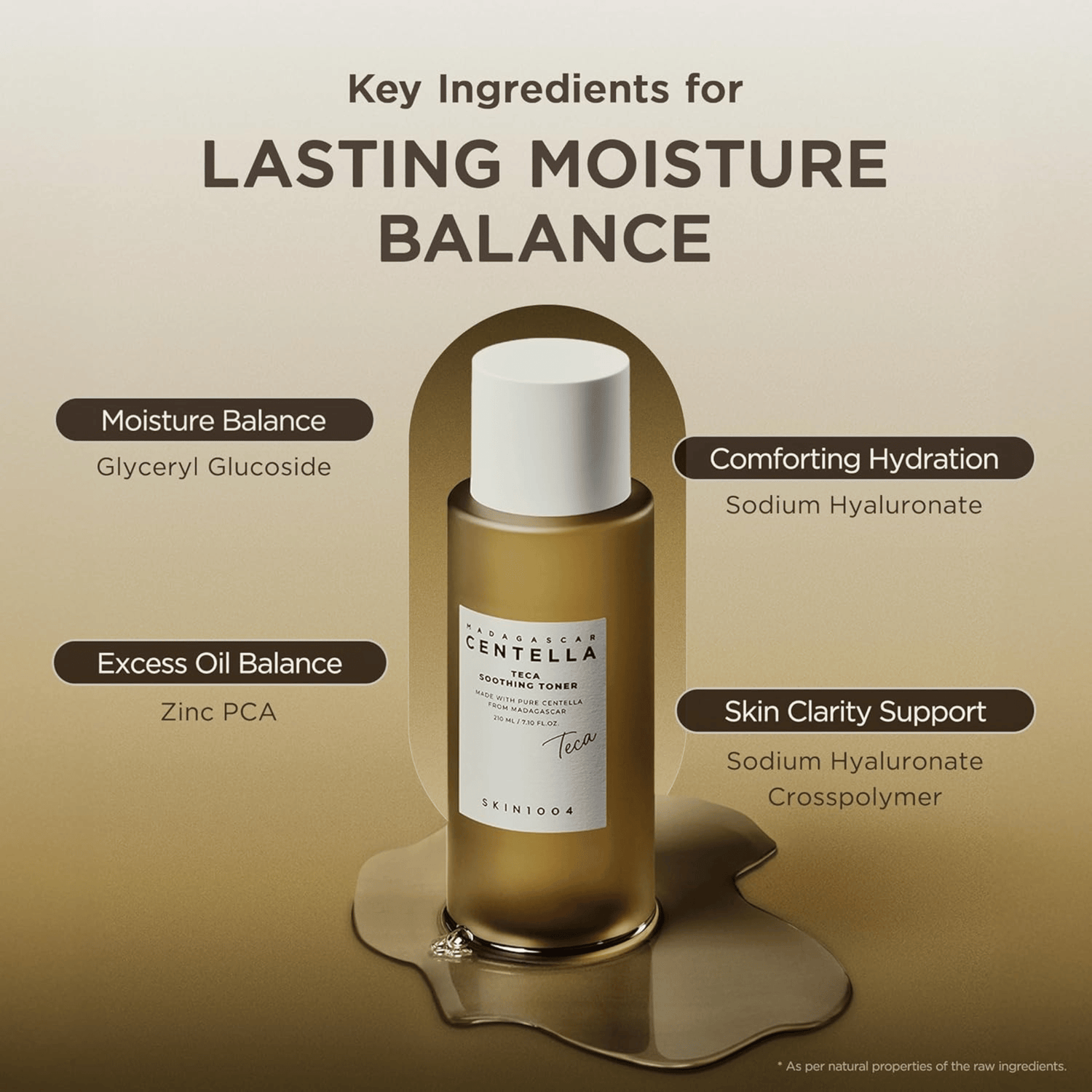 Skin1004 Madagascar Centella Teca Soothing Toner 210ml - cosmadic