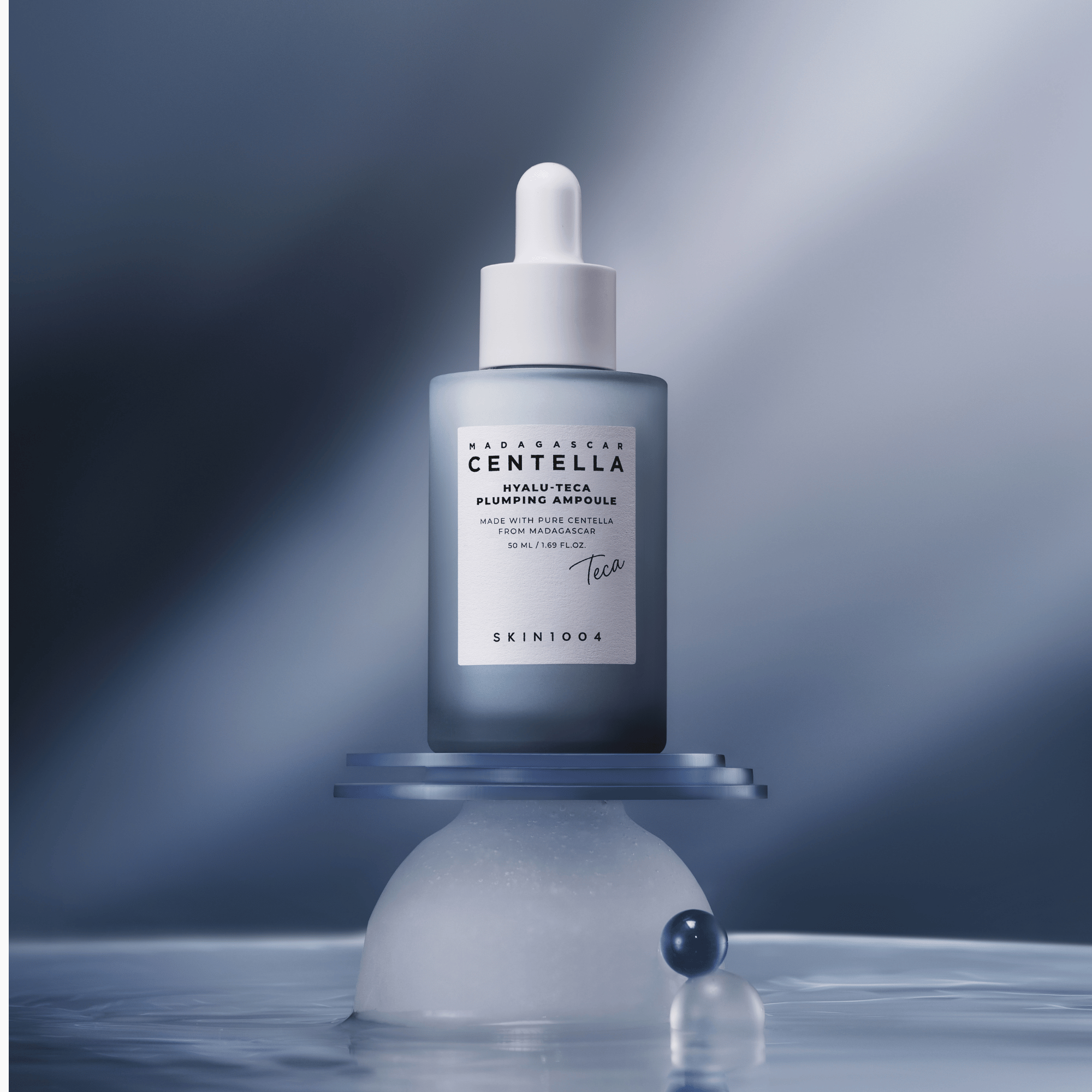 Skin1004 Madagascar Centella Hyalu-Teca Plumping Ampoule 50ml - cosmadic