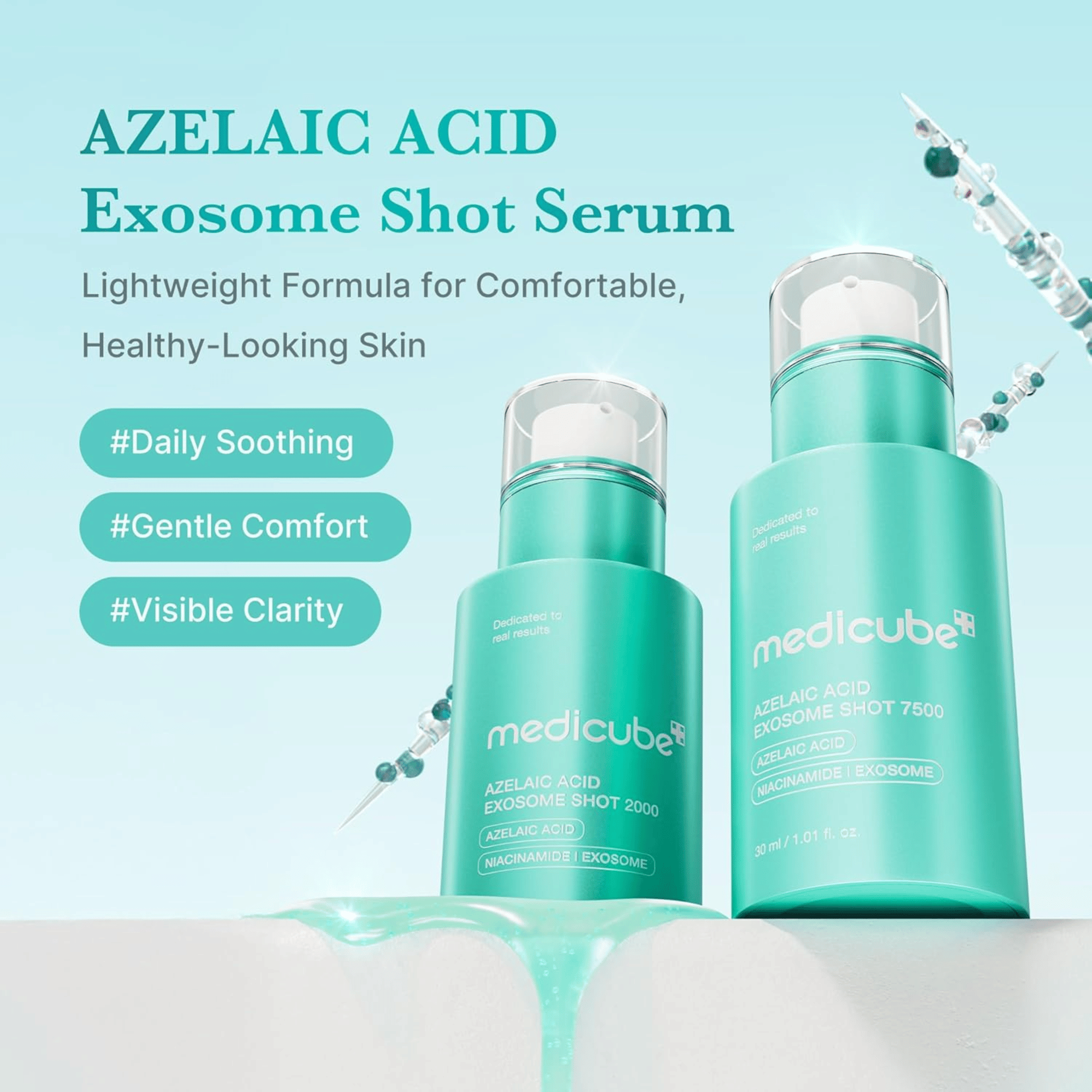 Medicube Azelaic Acid Exosome Shot 2000 30ml - cosmadic