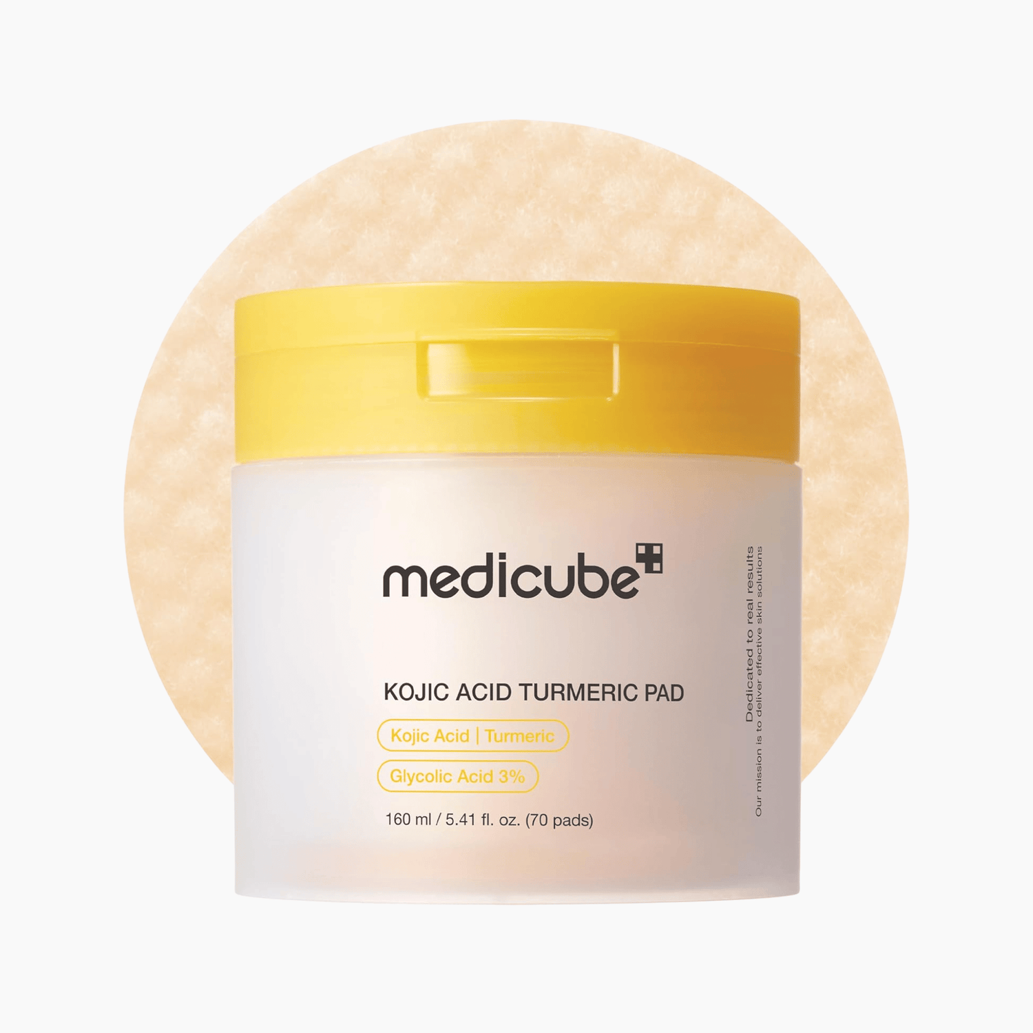 Medicube Kojic Acid Turmeric Pad (70 Pads) - cosmadic