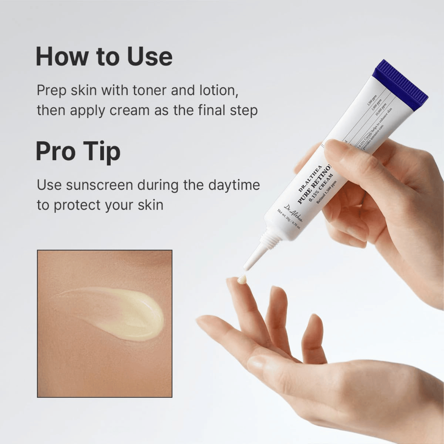 Dr. Althea Pure Retinol 0.15% Cream 20g - cosmadic