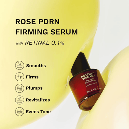 HaruHaru Wonder Rose PDRN Firming Serum 30ml - cosmadic