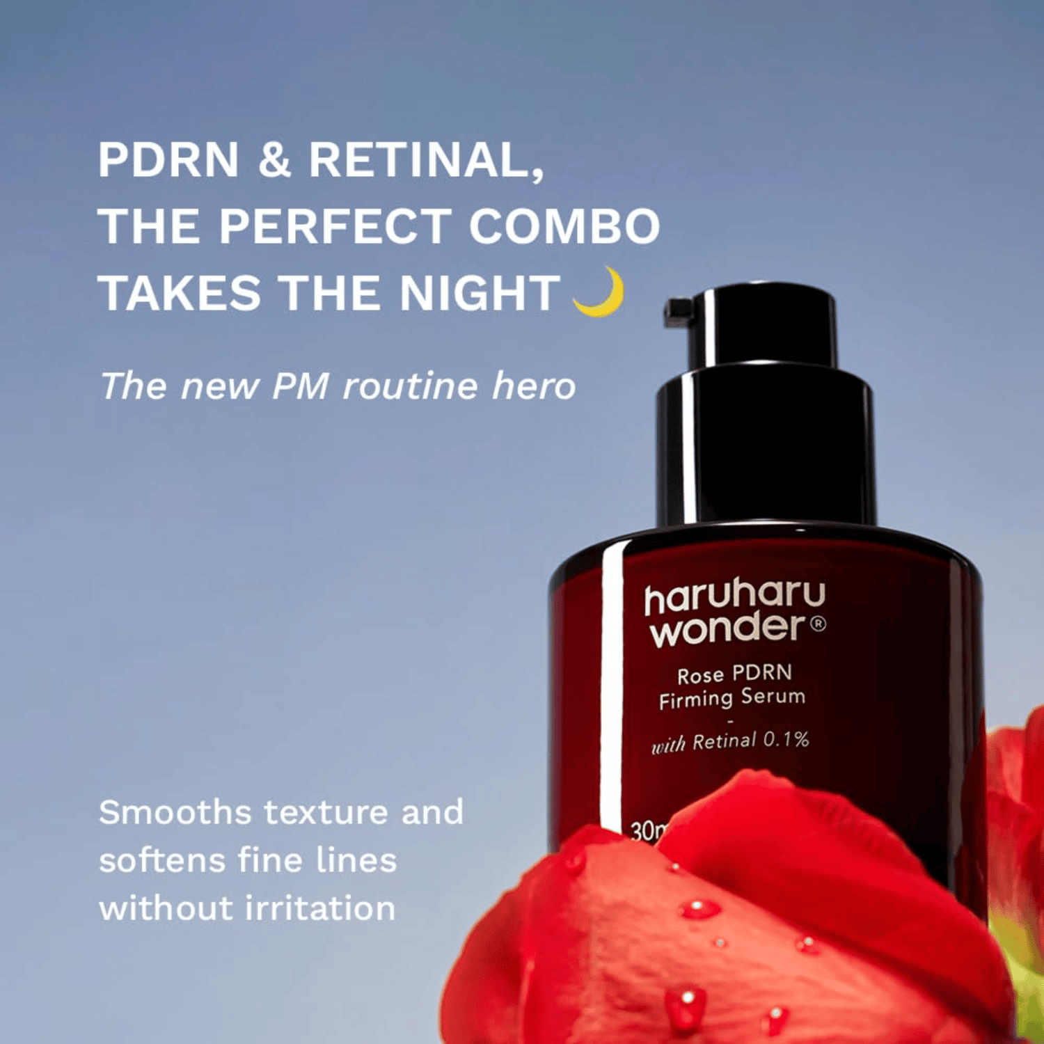 HaruHaru Wonder Rose PDRN Firming Serum 30ml - cosmadic