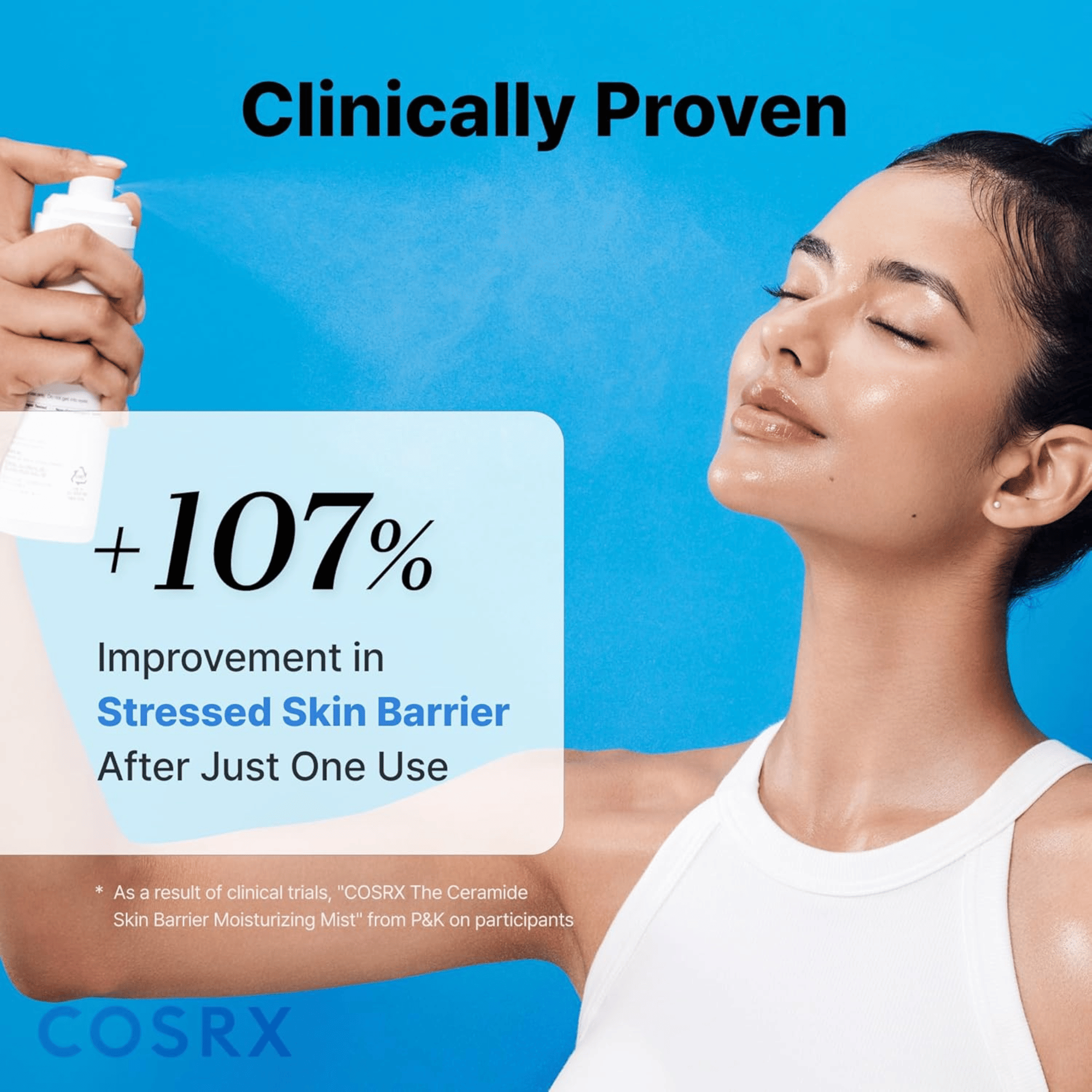 COSRX The Ceramide Skin Barrier Moisturizing Mist 120ml - cosmadic
