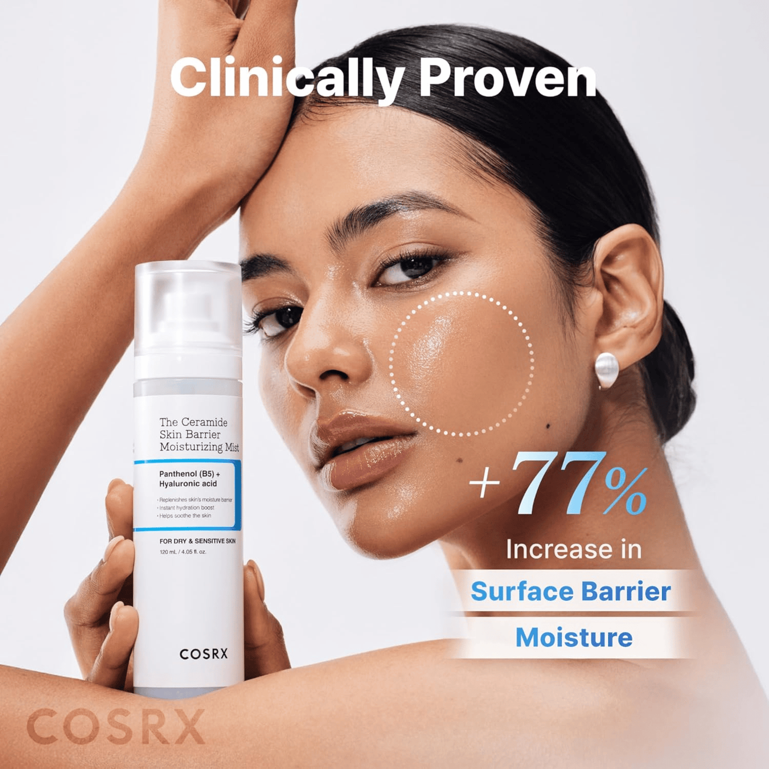 COSRX The Ceramide Skin Barrier Moisturizing Mist 120ml - cosmadic