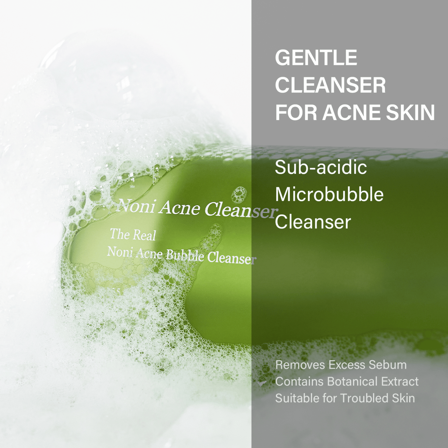 Celimax Noni Acne Bubble Cleanser 155ml - cosmadic