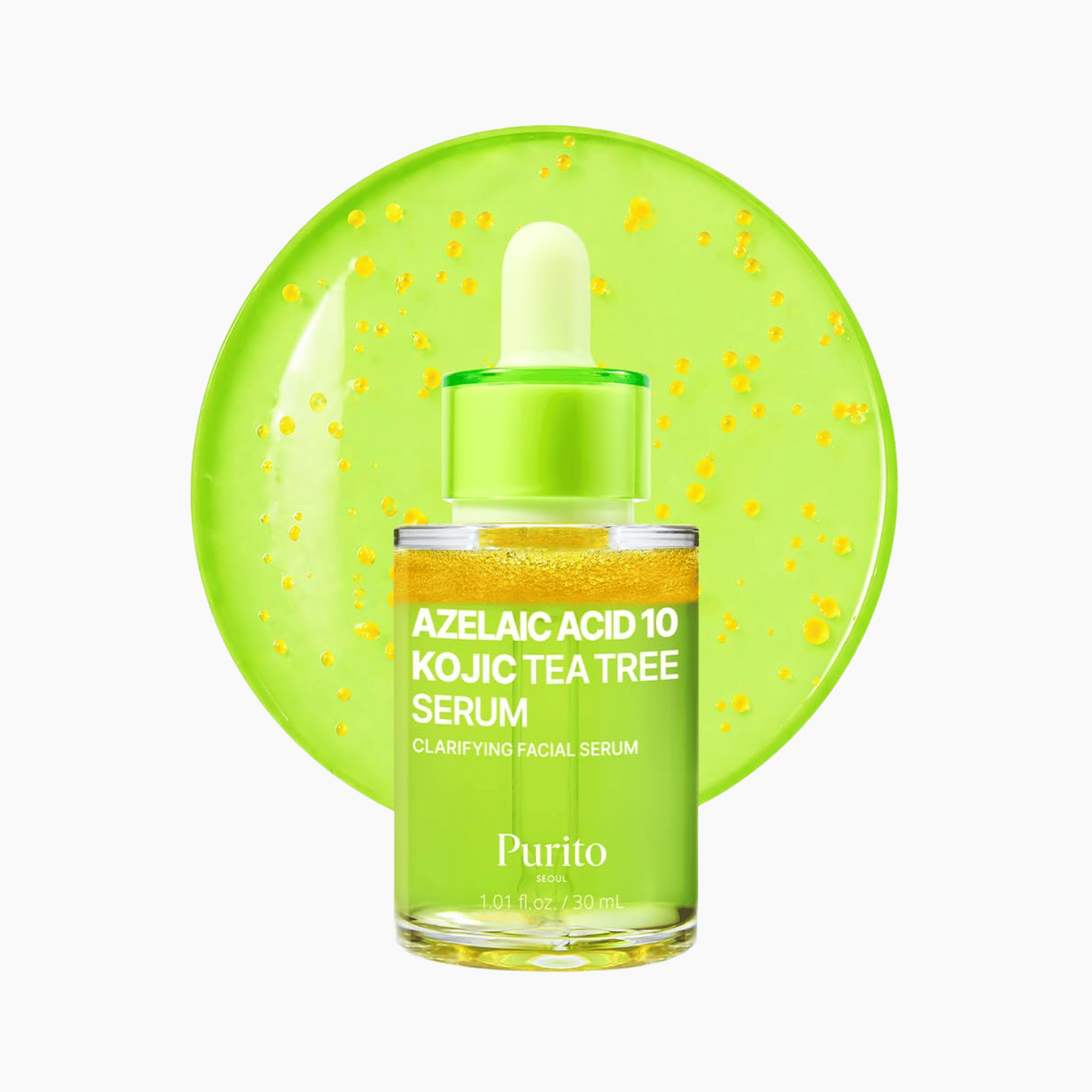 Purito Seoul Azelaic Acid 10 Kojic Tea Tree Serum 30ml - cosmadic