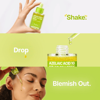 Purito Seoul Azelaic Acid 10 Kojic Tea Tree Serum 30ml - cosmadic