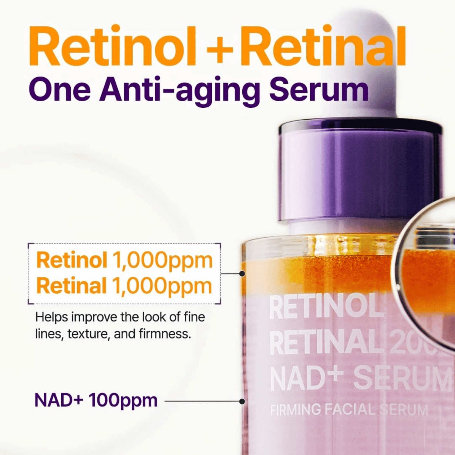 Purito Seoul Retinol Retinal 2000 NAD+ Serum 30ml - cosmadic