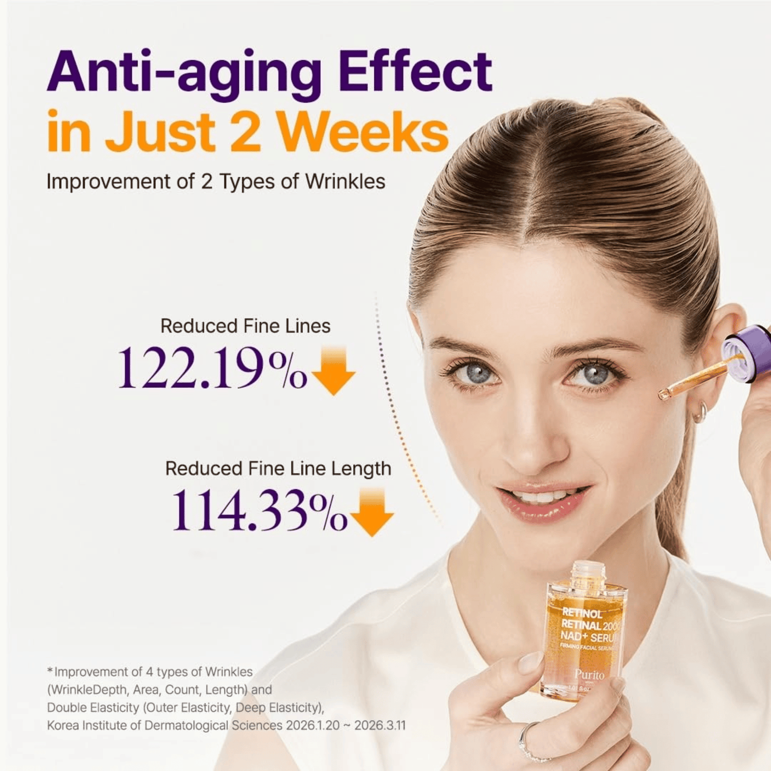 Purito Seoul Retinol Retinal 2000 NAD+ Serum 30ml - cosmadic
