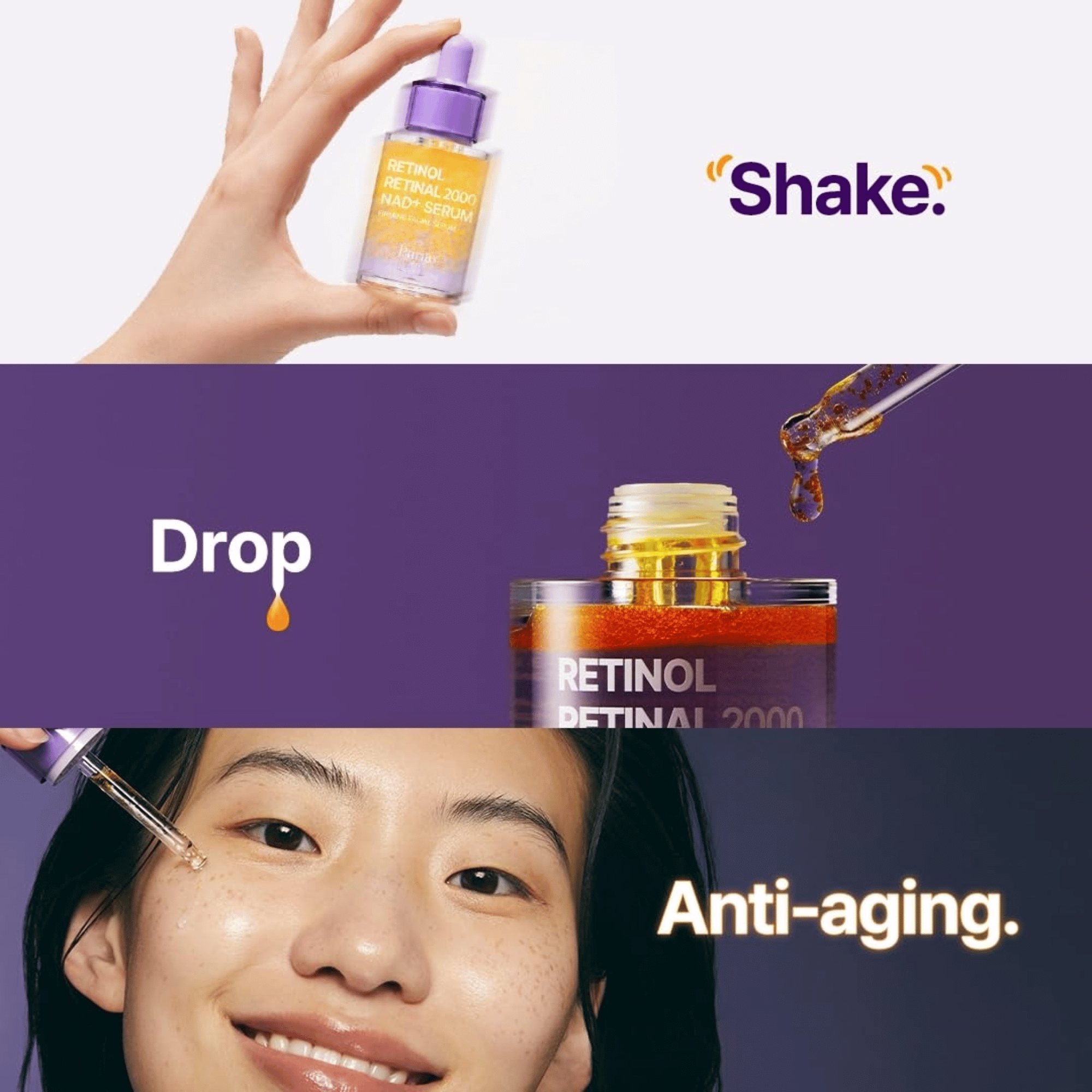 Purito Seoul Retinol Retinal 2000 NAD+ Serum 30ml - cosmadic