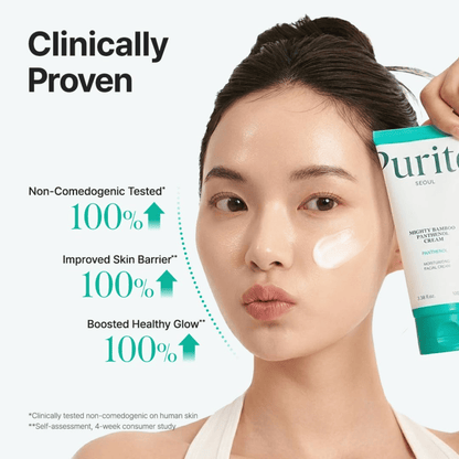 Purito Seoul Mighty Bamboo Panthenol Cream 100ml - cosmadic