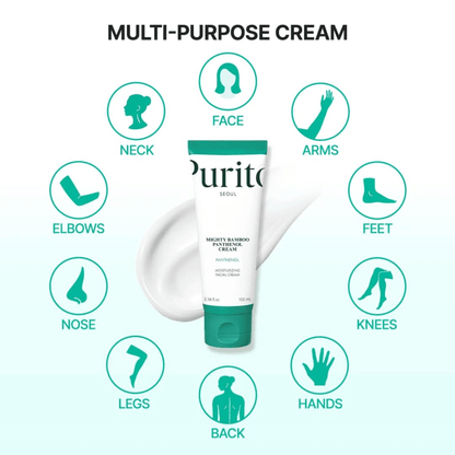 Purito Seoul Mighty Bamboo Panthenol Cream 100ml - cosmadic