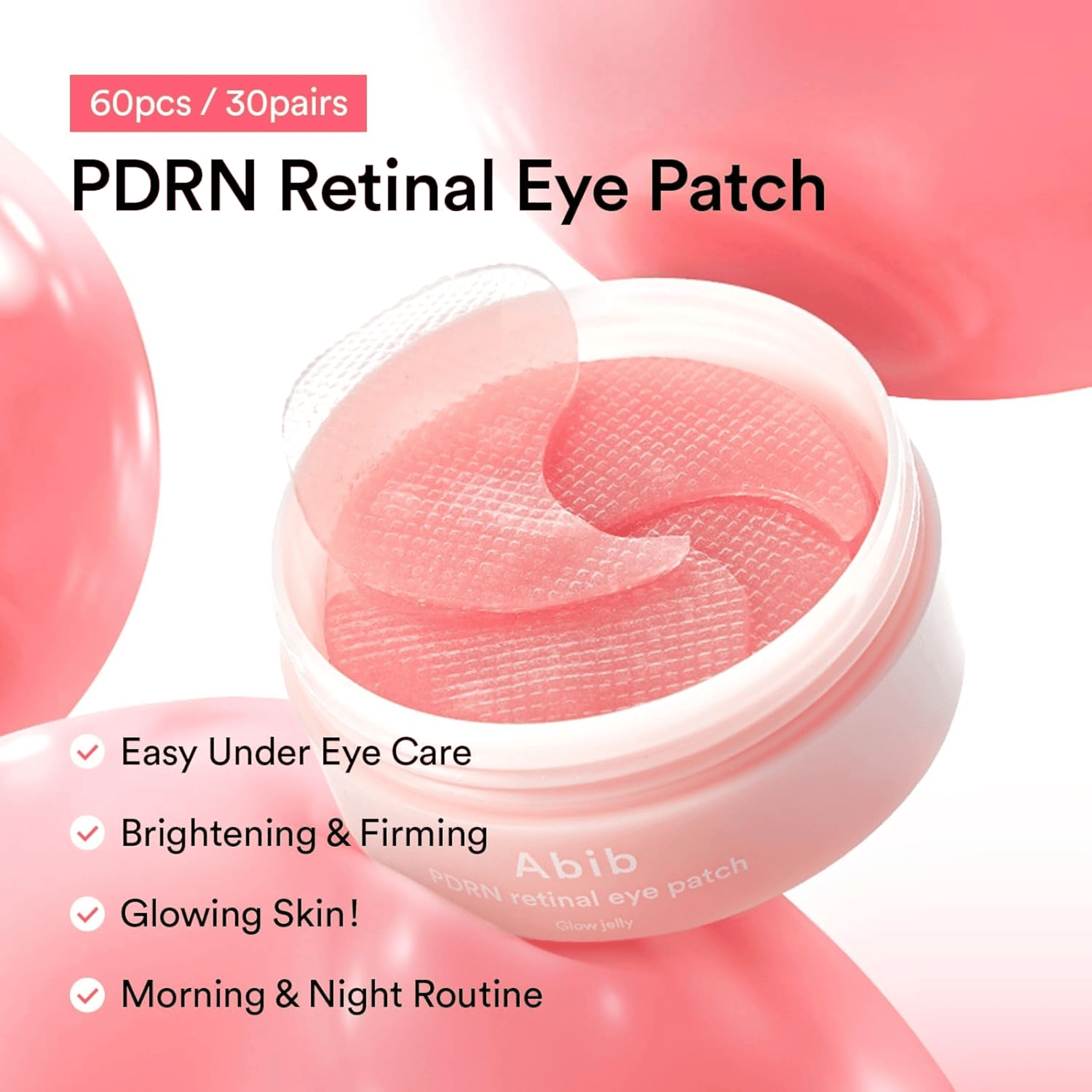 Abib PDRN Retinal Eye Patch Glow Jelly 60 Stk - cosmadic