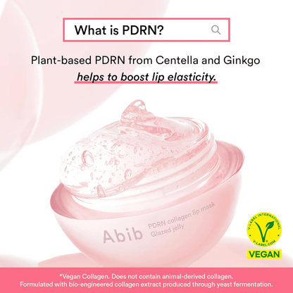 Abib PDRN Collagen Lip Mask Glazed Jelly - cosmadic
