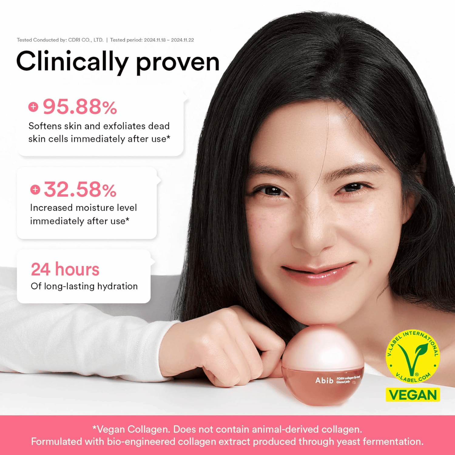 Abib PDRN Collagen Lip Mask Glazed Jelly - cosmadic