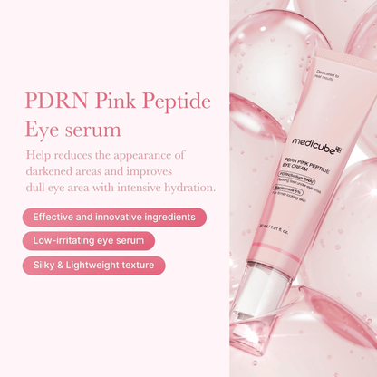Medicube PDRN Pink Peptide Eye Cream 30ml - cosmadic