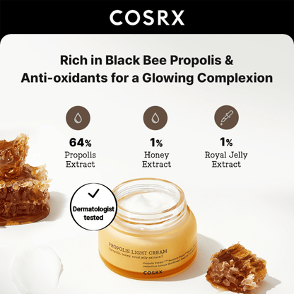 COSRX Propolis Light Cream 65ml - cosmadic