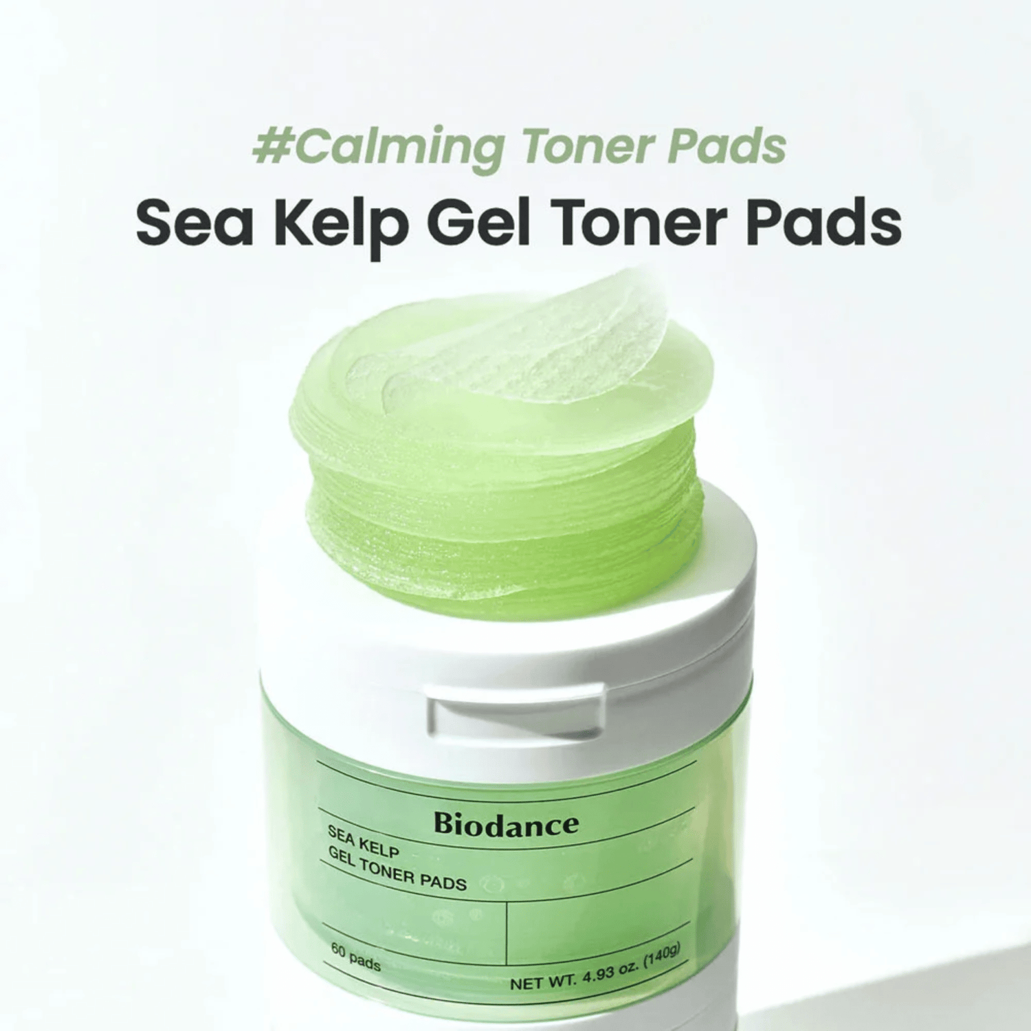 Biodance Sea Kelp Gel Toner Pads 60 Pads - cosmadic