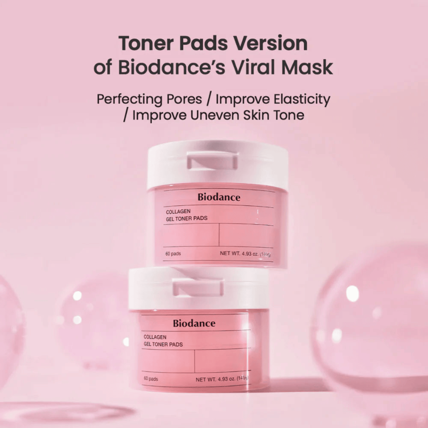 Biodance Collagen Gel Toner Pads 60 Pads - cosmadic