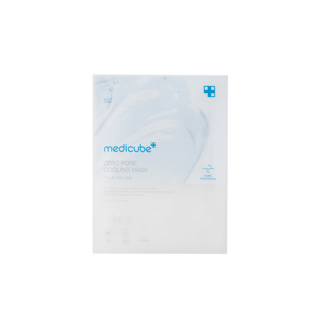 MEDICUBE Zero Pore Cooling Mask 1x - cosmadic