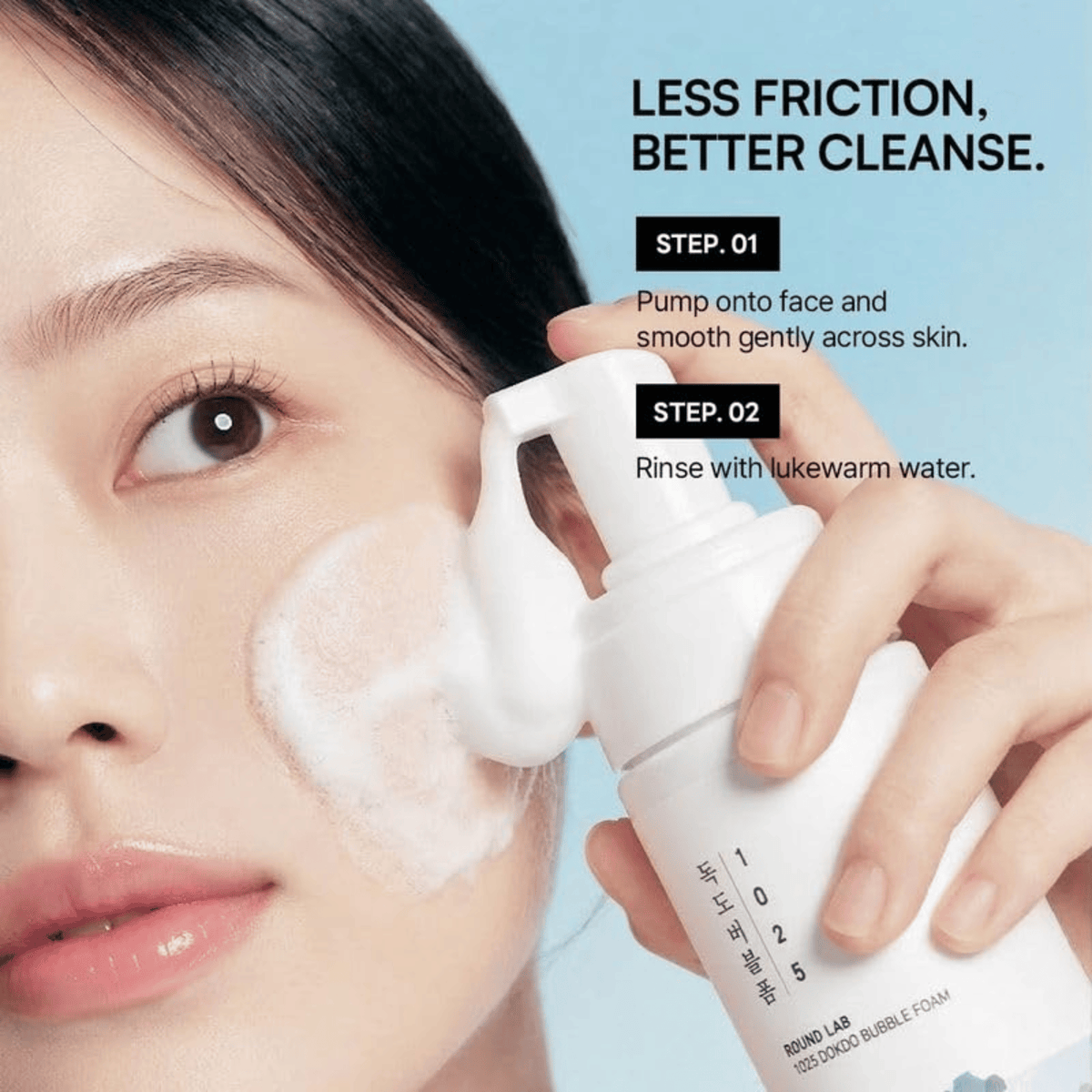 ROUND LAB 1025 Dokdo Bubble Foam 150ml - cosmadic